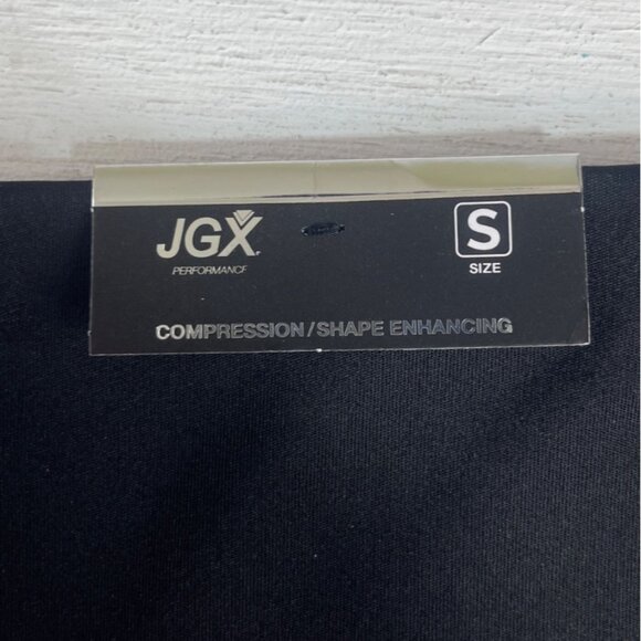 JGX Performance High Rise Activewear Shorts Womens Small Black New Tummy Control - Picture 8 of 8